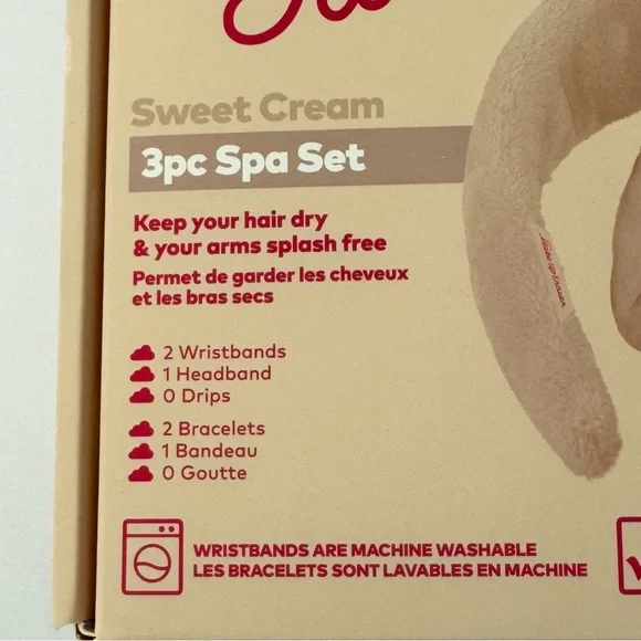 NWT The Original MakeUp Eraser Drip Eraser 3 Piece Spa Set in Sweet Cream SEALED - Picture 6 of 14